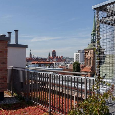 Gdansk, Dlugie Ogrody 18 - Rooftop Terrace, Parking Dış mekan fotoğraf