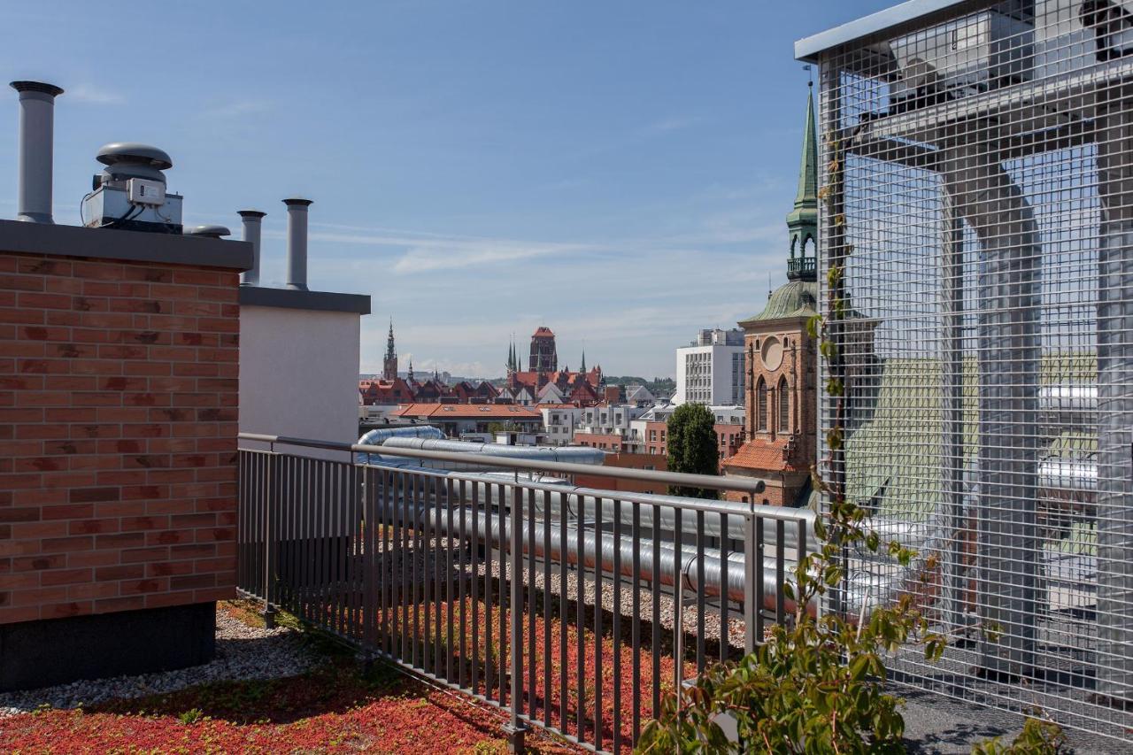 Gdansk, Dlugie Ogrody 18 - Rooftop Terrace, Parking Dış mekan fotoğraf