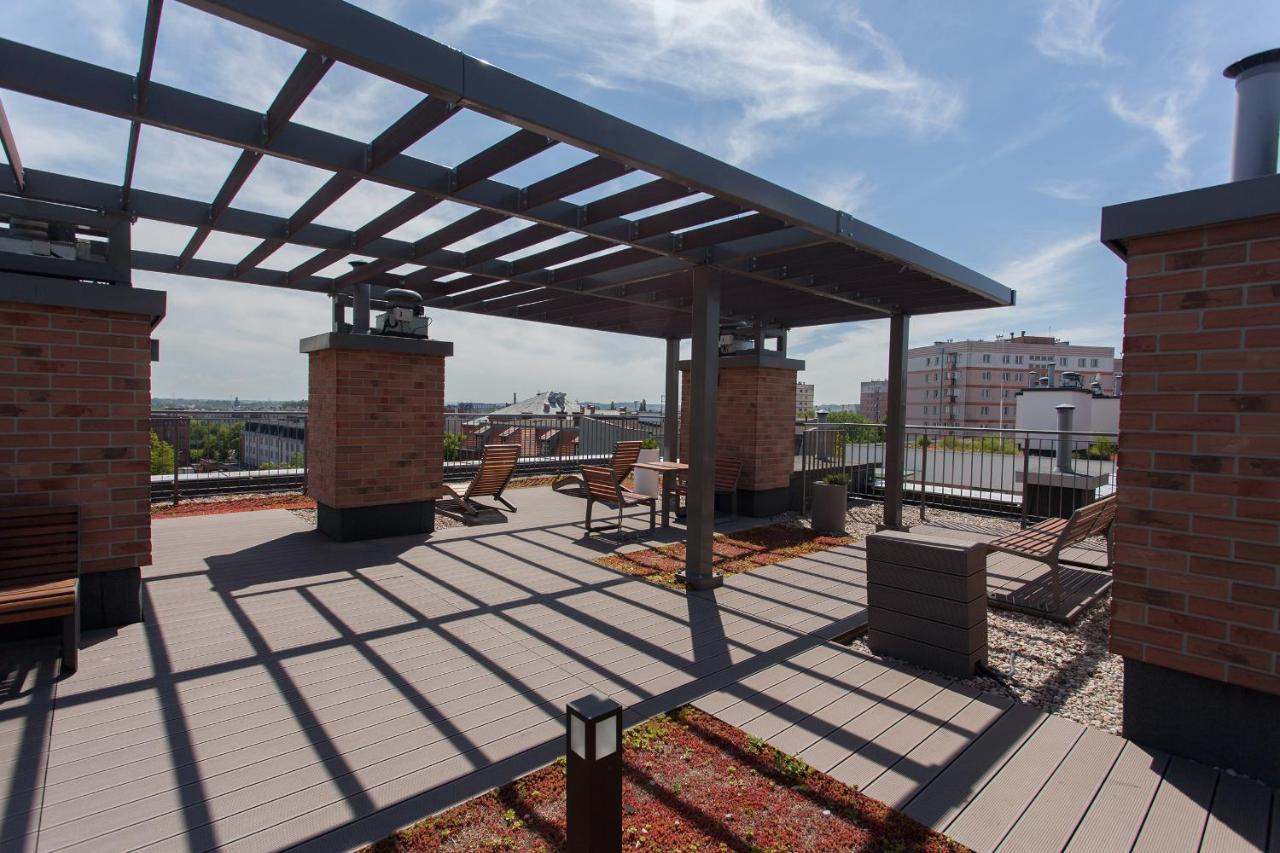 Gdansk, Dlugie Ogrody 18 - Rooftop Terrace, Parking Dış mekan fotoğraf